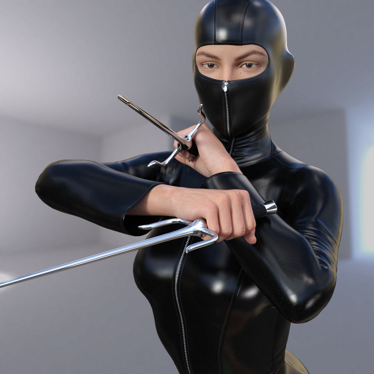 Hongyu's Ninja Outfit for Genesis 8 Females Hongyu's Ninja Outfit for Genesis 8 Females by: hongyu, 3D Models by Daz 3D