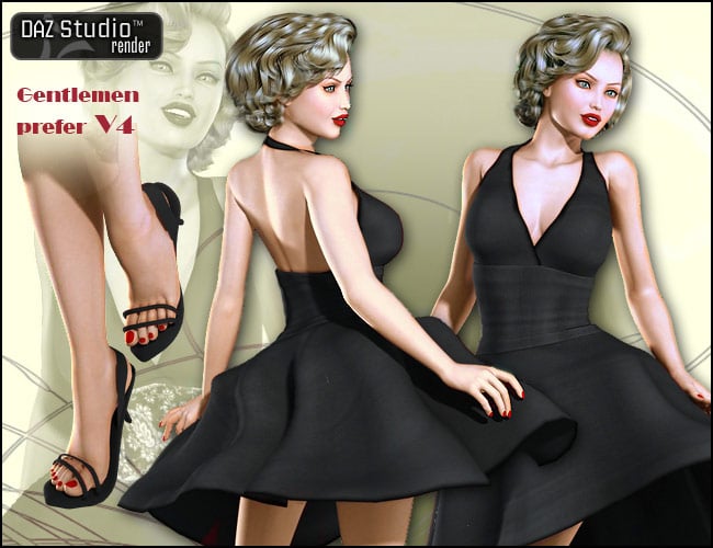 Gentlemen Prefer V4 Gentlemen Prefer V4 by: Rosetta, 3D Models by Daz 3D