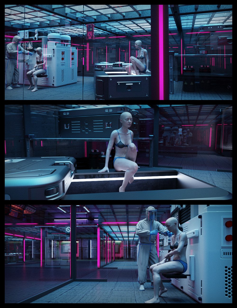 Cloning Facility Cloning Facility by: Studio360, 3D Models by Daz 3D