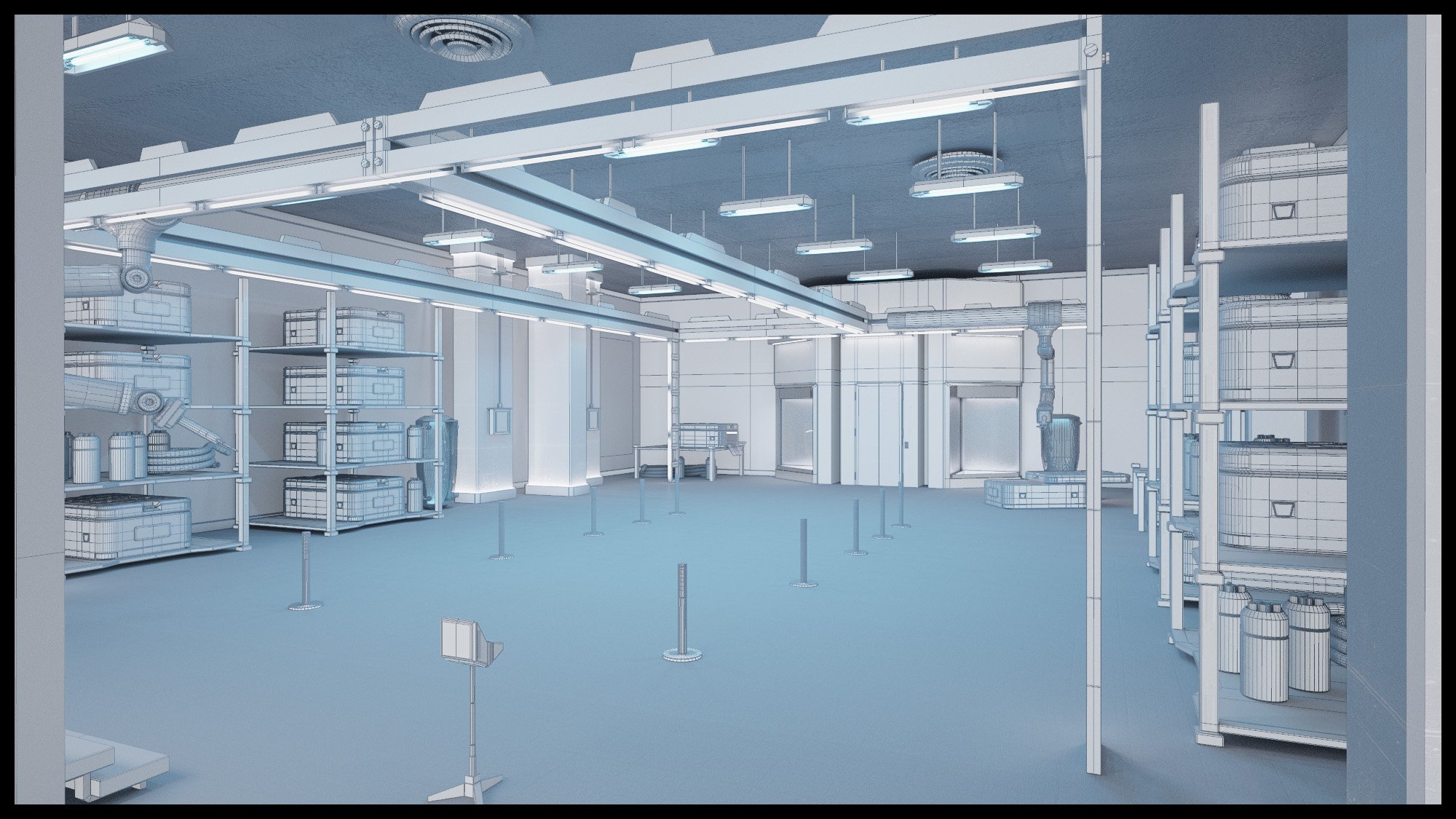 Cloning Facility Cloning Facility by: Studio360, 3D Models by Daz 3D