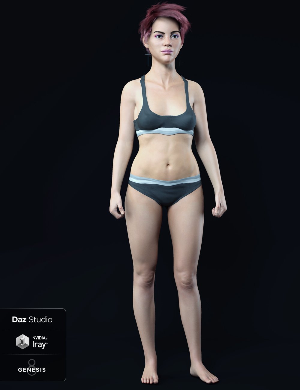Cyra For Genesis 8 Female by: Spows, 3D Models by Daz 3D