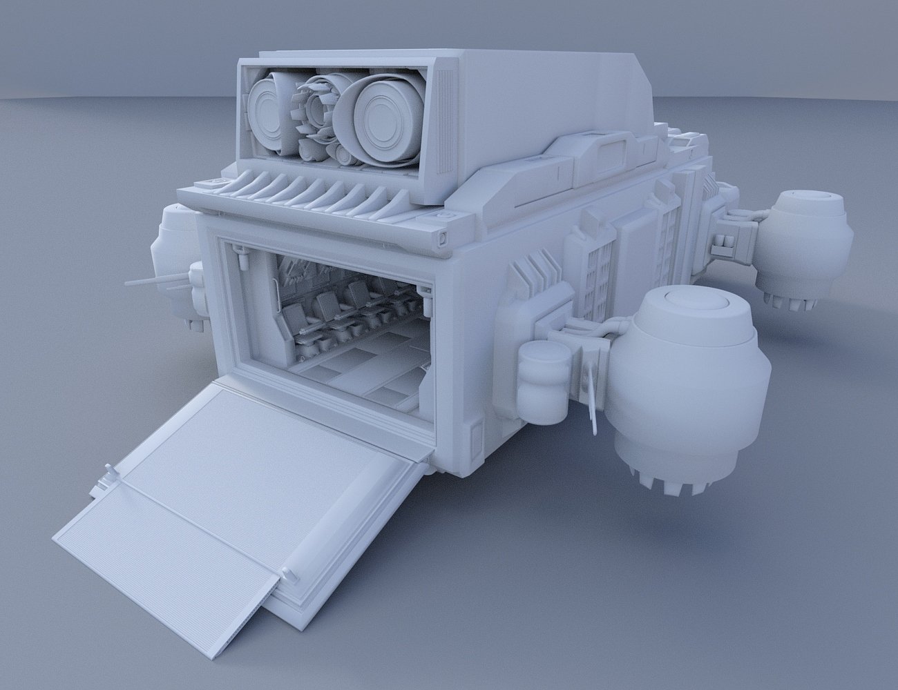 Carrier 01 by: kerabera, 3D Models by Daz 3D
