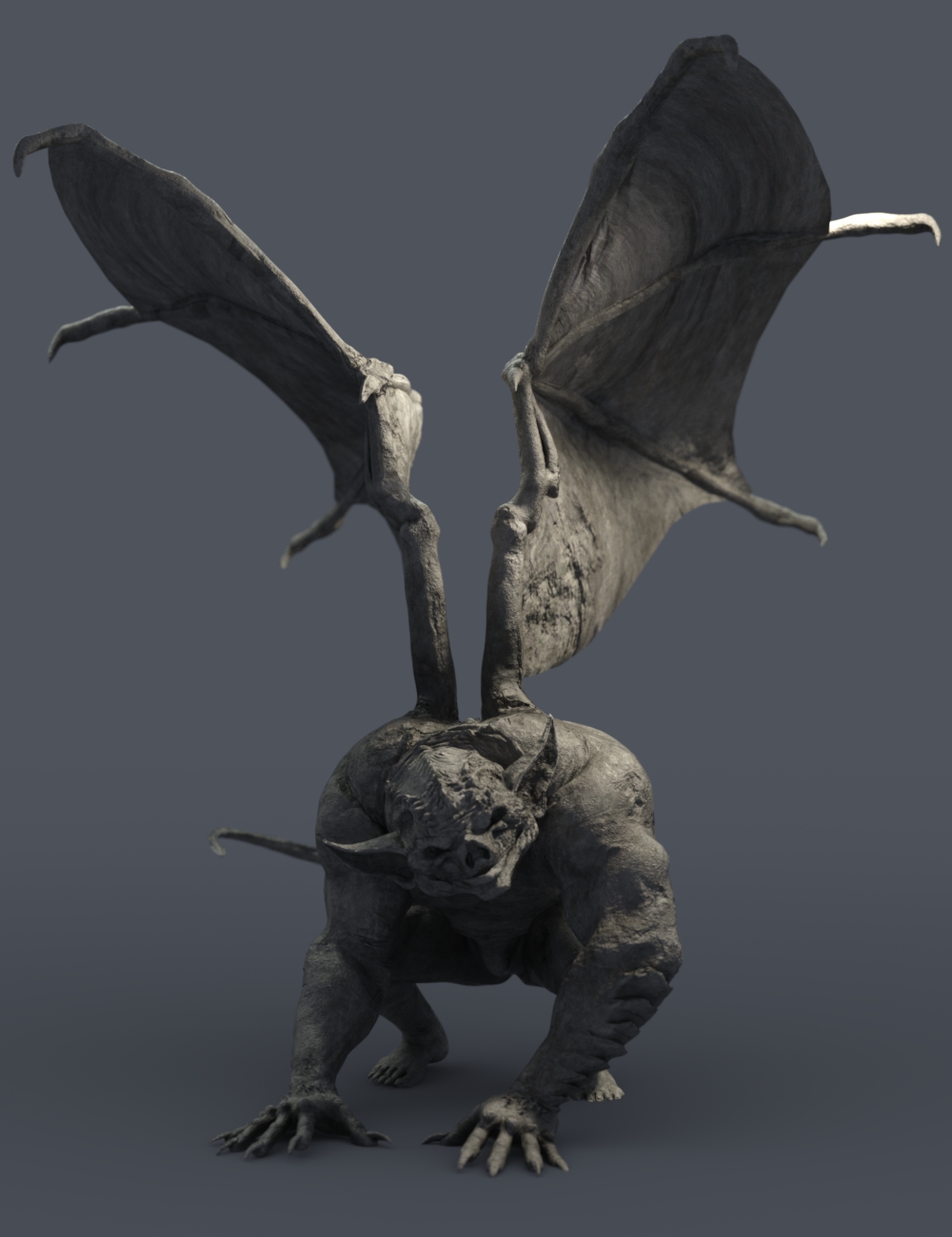 Gargoyle HD for Genesis 8 Males by: JoeQuick, 3D Models by Daz 3D