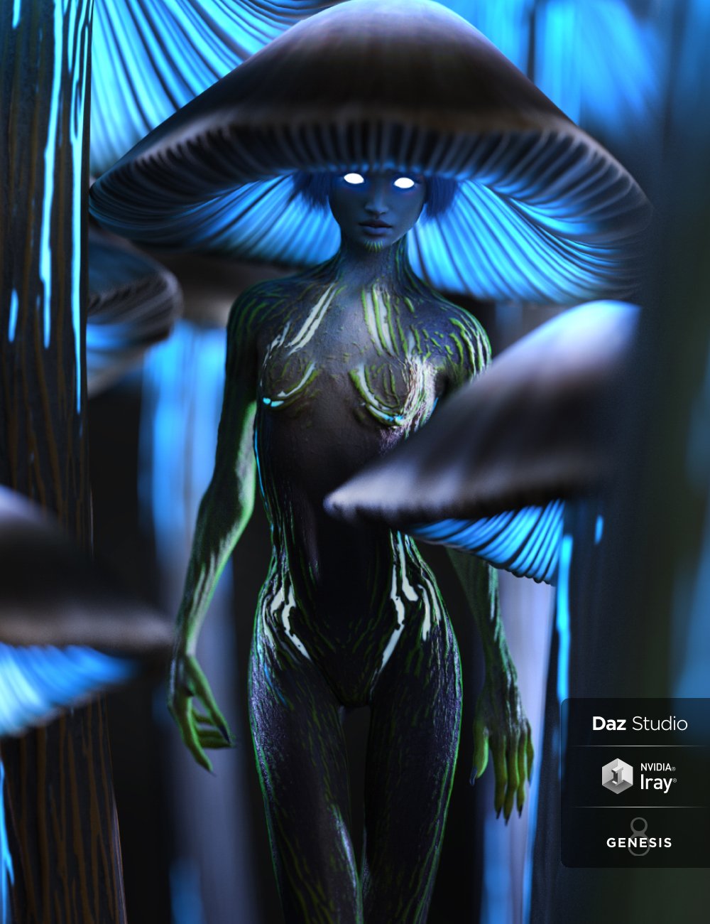 Vaispora HD for Genesis 8.1 Female by: SR3, 3D Models by Daz 3D