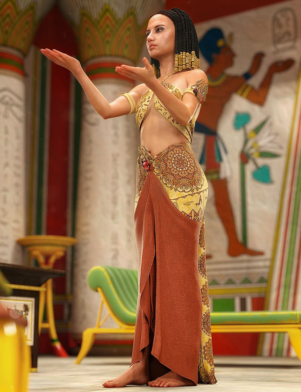dForce Blue Nile Outfit for Genesis 8 Females dForce Blue Nile Outfit for Genesis 8 Females by: 3D-GHDesignMadaSade, 3D Models by Daz 3D