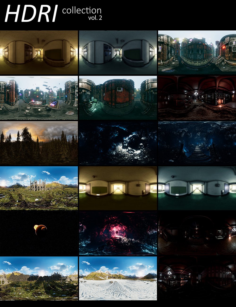 HDRI Collection 2 Daz 3D