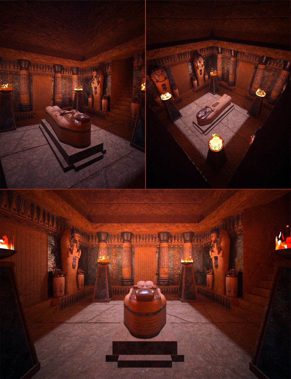 The Lapis Pyramid Tomb The Lapis Pyramid Tomb by: David BrinnenForbiddenWhispers, 3D Models by Daz 3D
