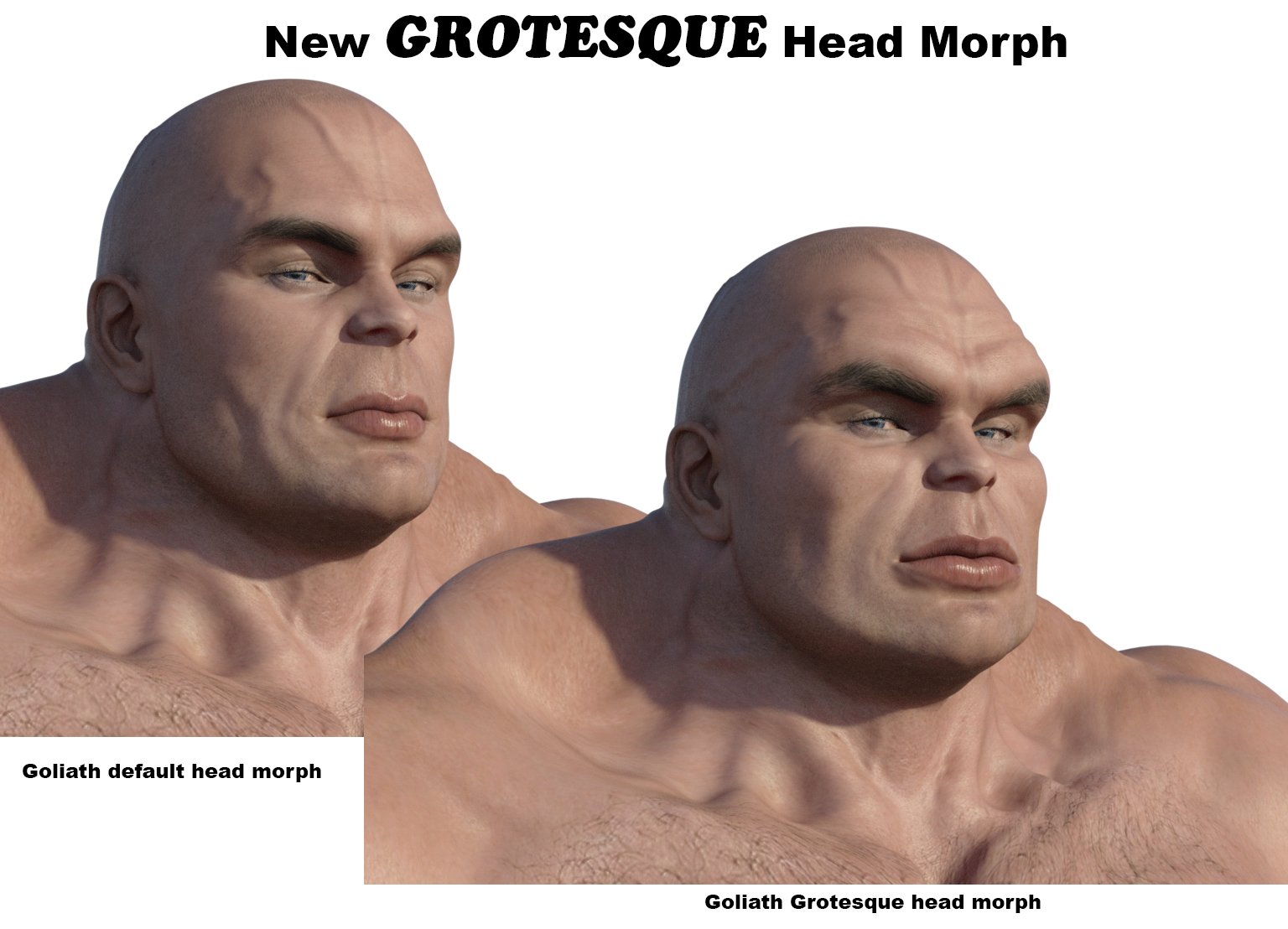 SWOLE for Genesis 8 Male: Goliath - Advanced Muscle Deformation | Daz 3D