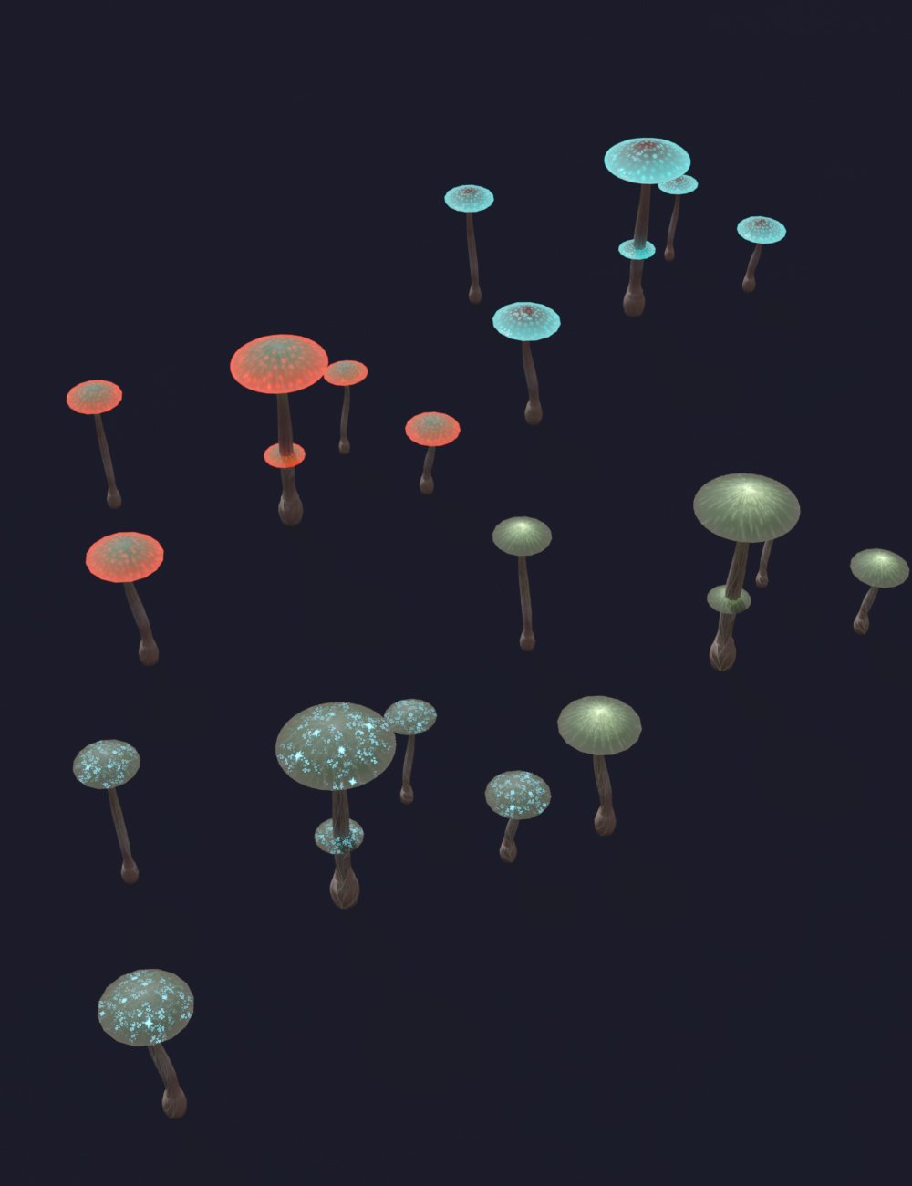 Mystical Mushroom - Fabulous Fungi by: MartinJFrost, 3D Models by Daz 3D