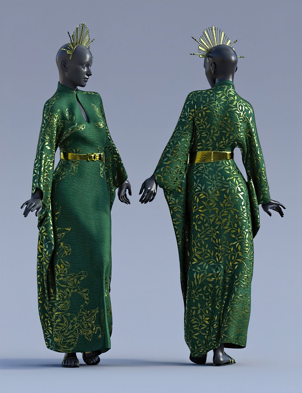 dForce High Priestess Outfit Textures by: Moonscape GraphicsSade, 3D Models by Daz 3D