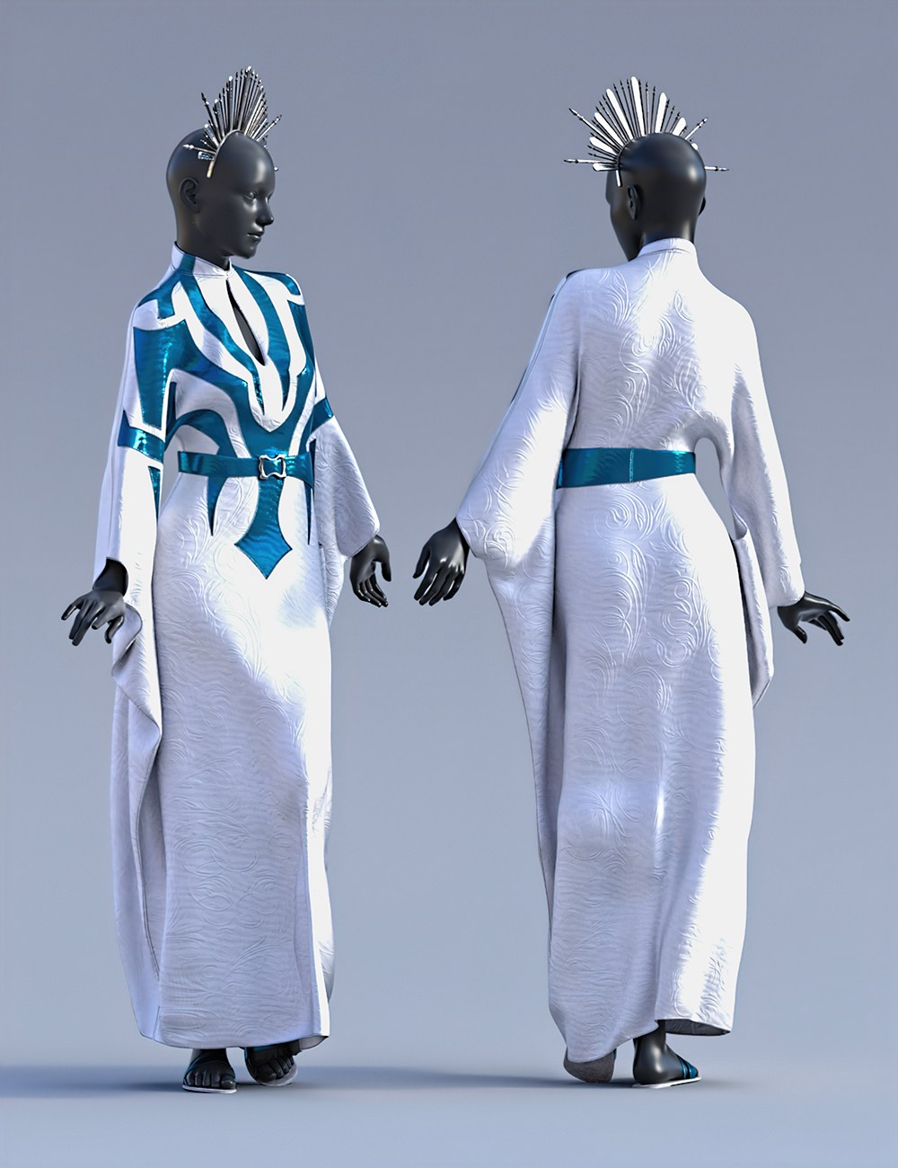 dForce High Priestess Outfit Textures