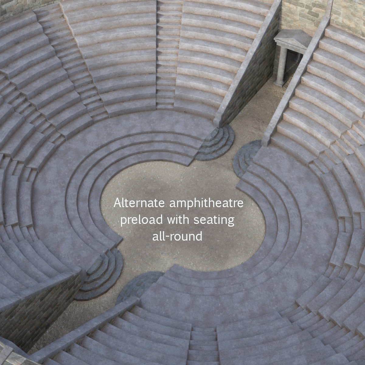 Amphitheatre by: Silent Winter, 3D Models by Daz 3D