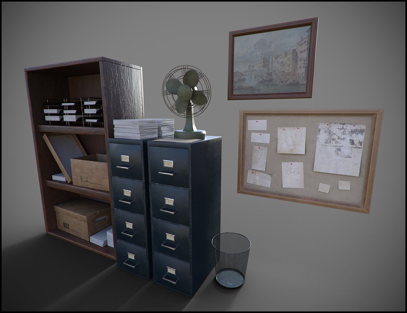 Precinct Props Precinct Props by: Jack Tomalin, 3D Models by Daz 3D