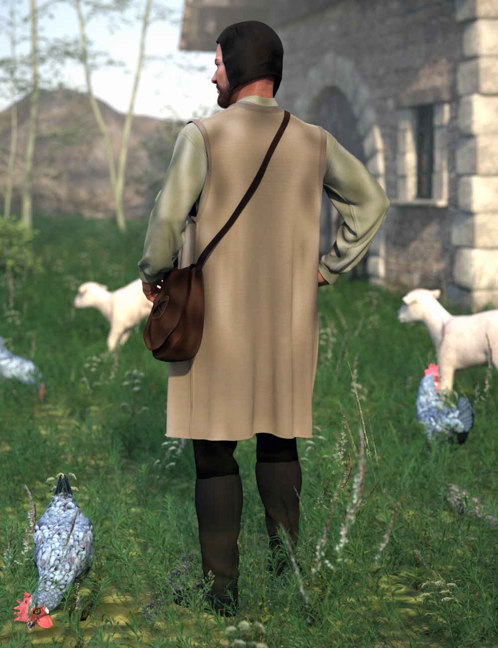 dForce Medieval Peasant for Genesis 8 Males dForce Medieval Peasant for Genesis 8 Males by: Ravenhair, 3D Models by Daz 3D