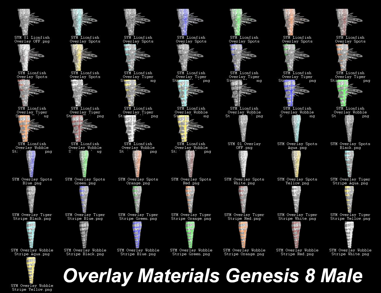 SY Merfolk for Genesis 8 by: Sickleyield, 3D Models by Daz 3D