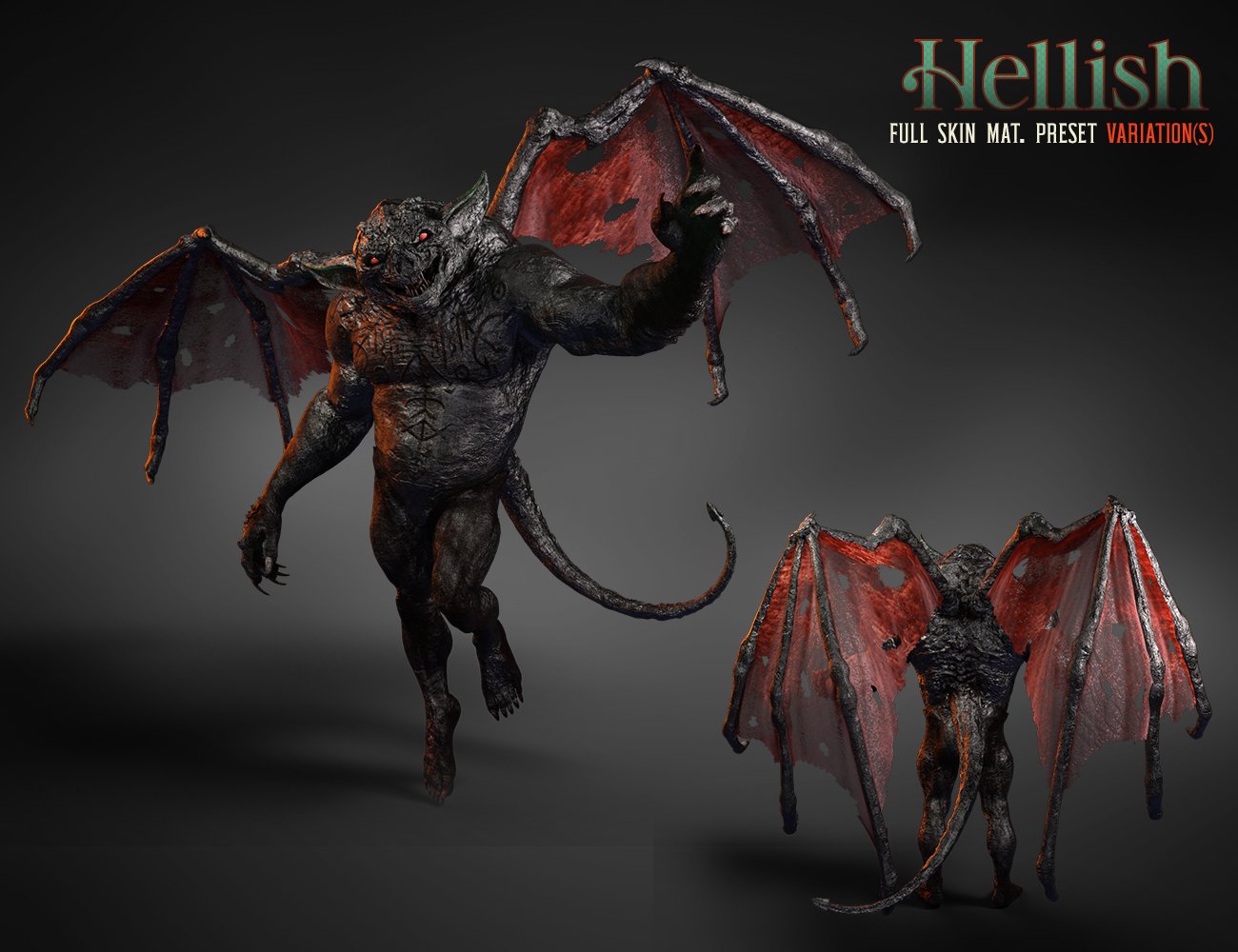 Gargoyle's Alternate Skins Gargoyle's Alternate Skins by: EsidFenixPhoenix, 3D Models by Daz 3D