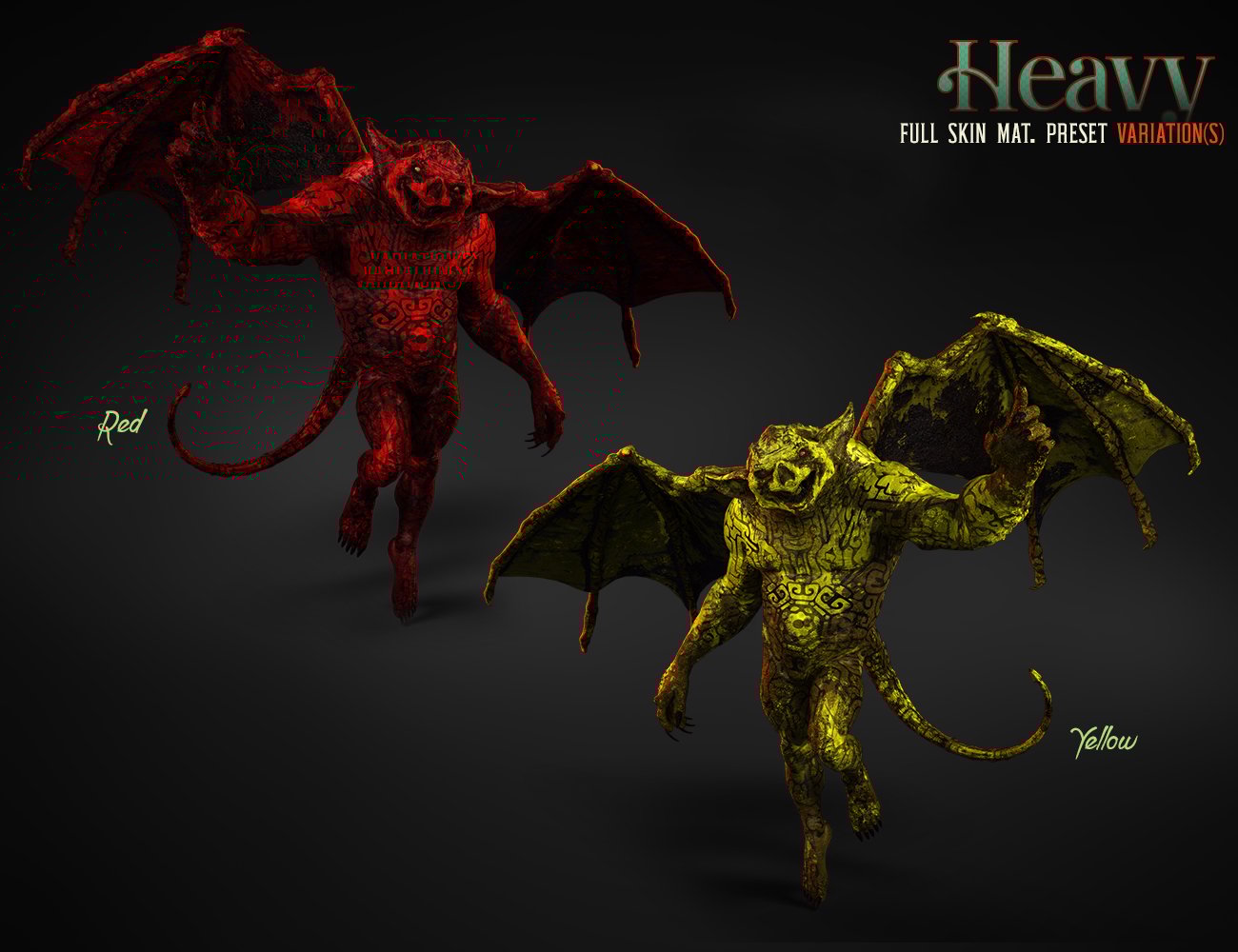 Gargoyle's Alternate Skins Gargoyle's Alternate Skins by: EsidFenixPhoenix, 3D Models by Daz 3D