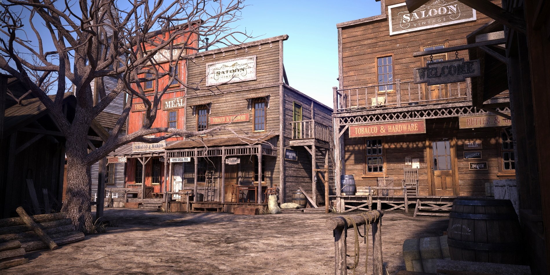 Wild West Town | Daz 3D