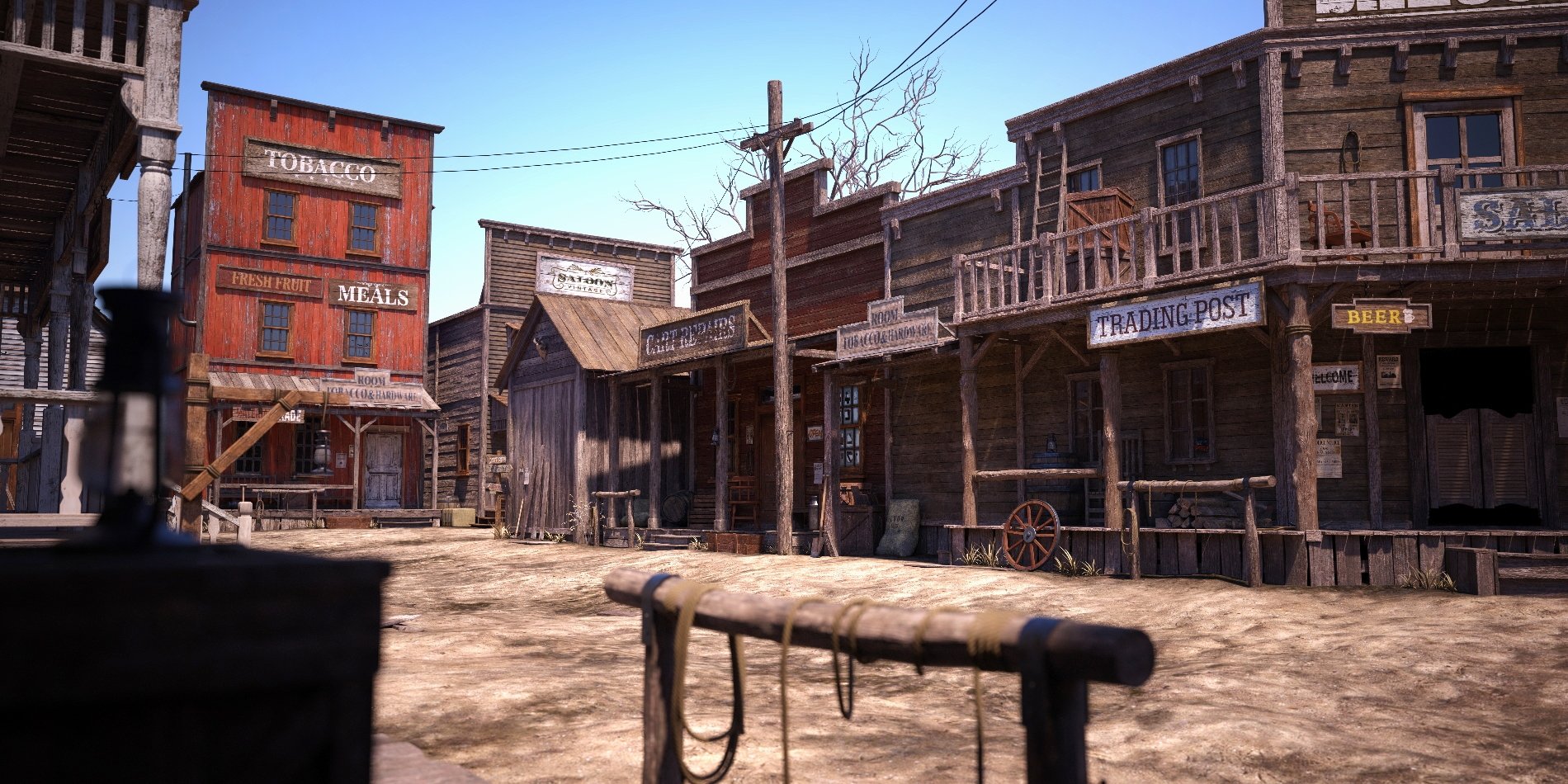 Wild West Town | Daz 3D