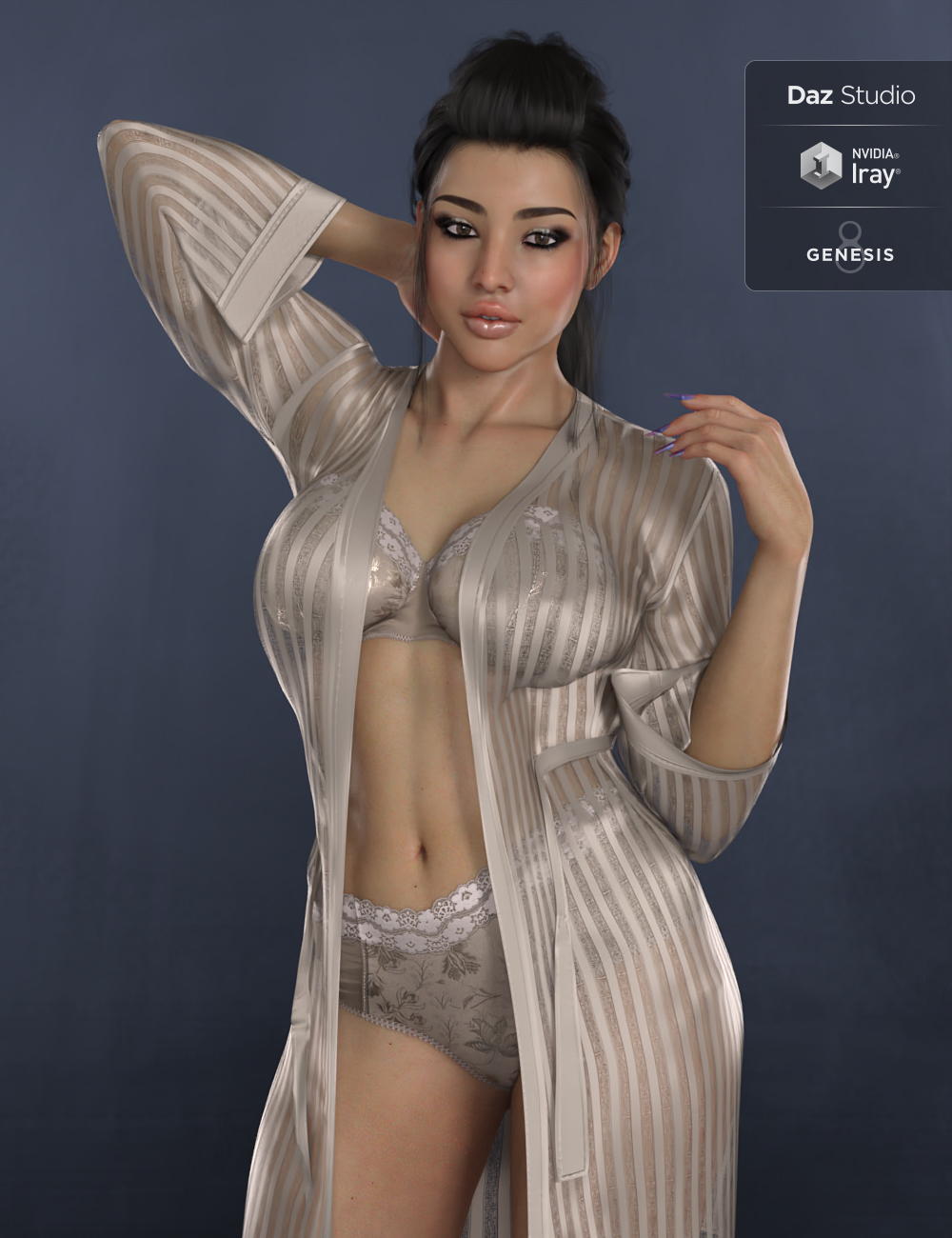 DT- Kirana for Genesis 8 Female by: Digital Touch, 3D Models by Daz 3D