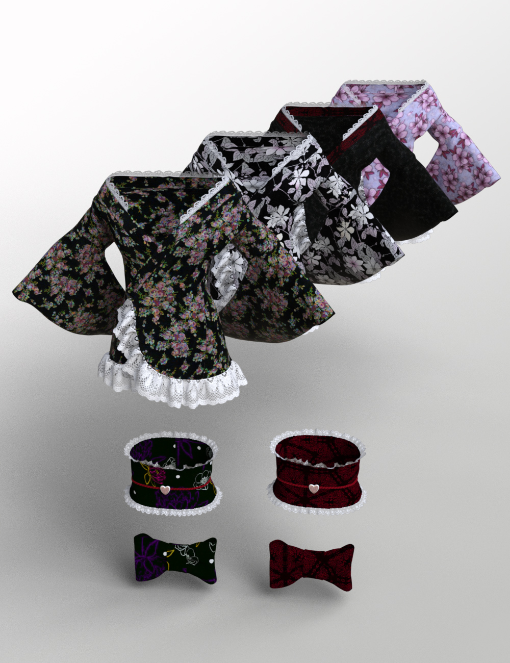 dForce Pretty Kimono for Genesis 8 Females dForce Pretty Kimono for Genesis 8 Females by: kobamax, 3D Models by Daz 3D