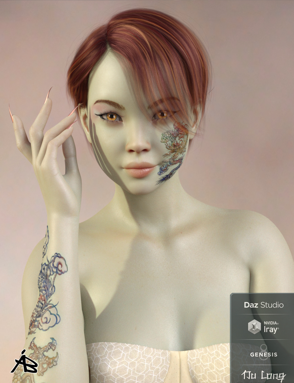 AB Nu Long for Genesis 8 Female by: AuraBianca, 3D Models by Daz 3D