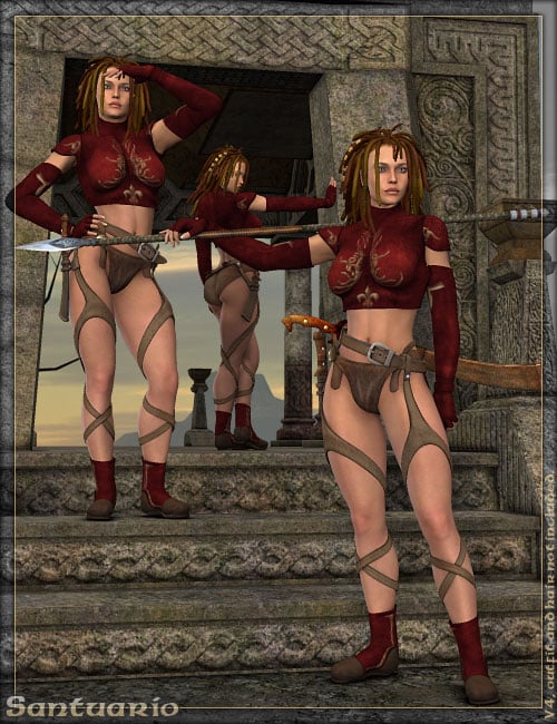 Santuario Santuario by: Daniemarforno, 3D Models by Daz 3D