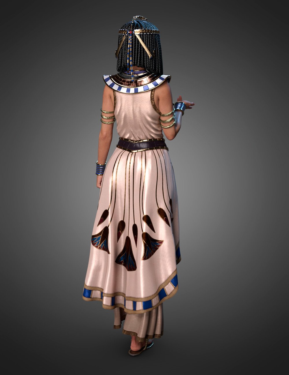 dForce Queen of Egypt Outfit for Genesis 8 Females dForce Queen of Egypt Outfit for Genesis 8 Females by: Barbara BrundonSadeRedCrow3DArtOdyssey, 3D Models by Daz 3D