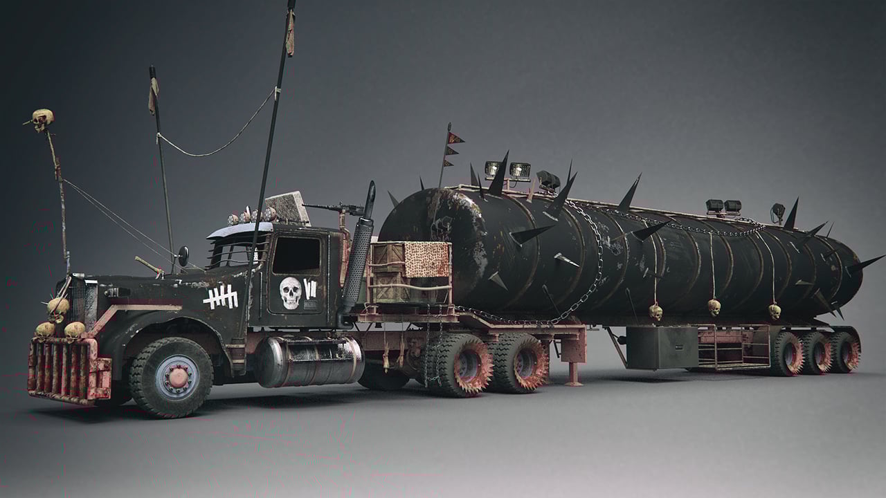 Post Apocalyptic Truck Post Apocalyptic Truck by: Mely3D, 3D Models by Daz 3D