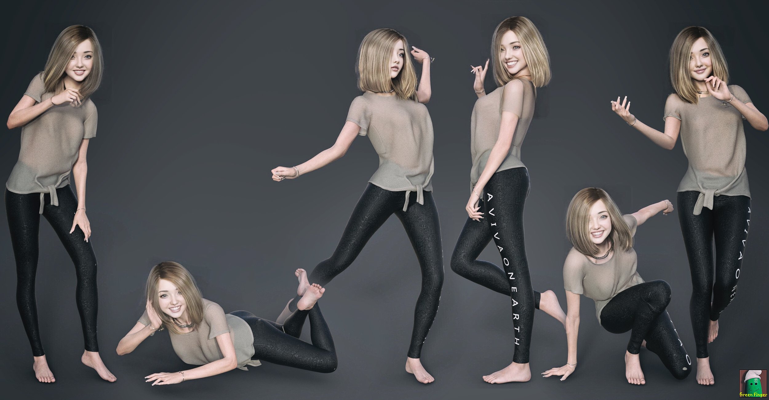 All Sweet Poses 4th Youth Collection All Sweet Poses 4th Youth Collection by: , 3D Models by Daz 3D