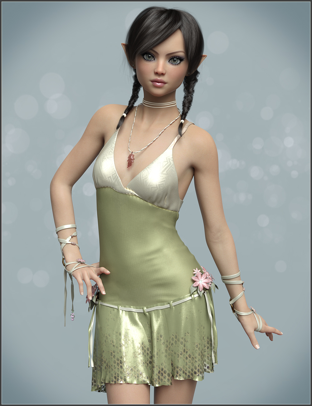 SASE Lorona for Genesis 8 SASE Lorona for Genesis 8 by: SabbySeven, 3D Models by Daz 3D