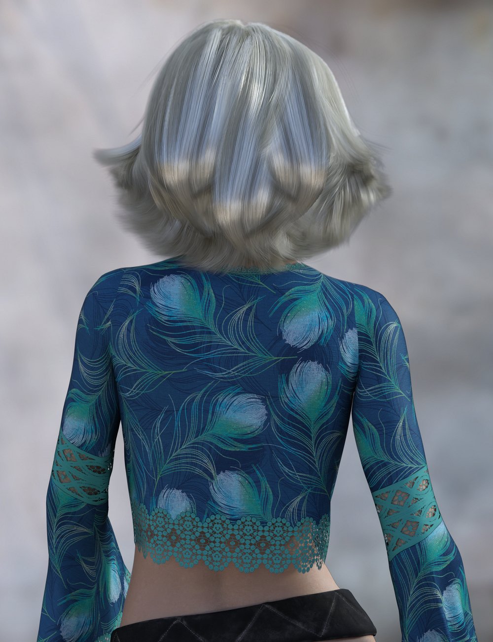 Olivia Hair for Genesis 8 Females by: DerelictMonsterPropschick, 3D Models by Daz 3D