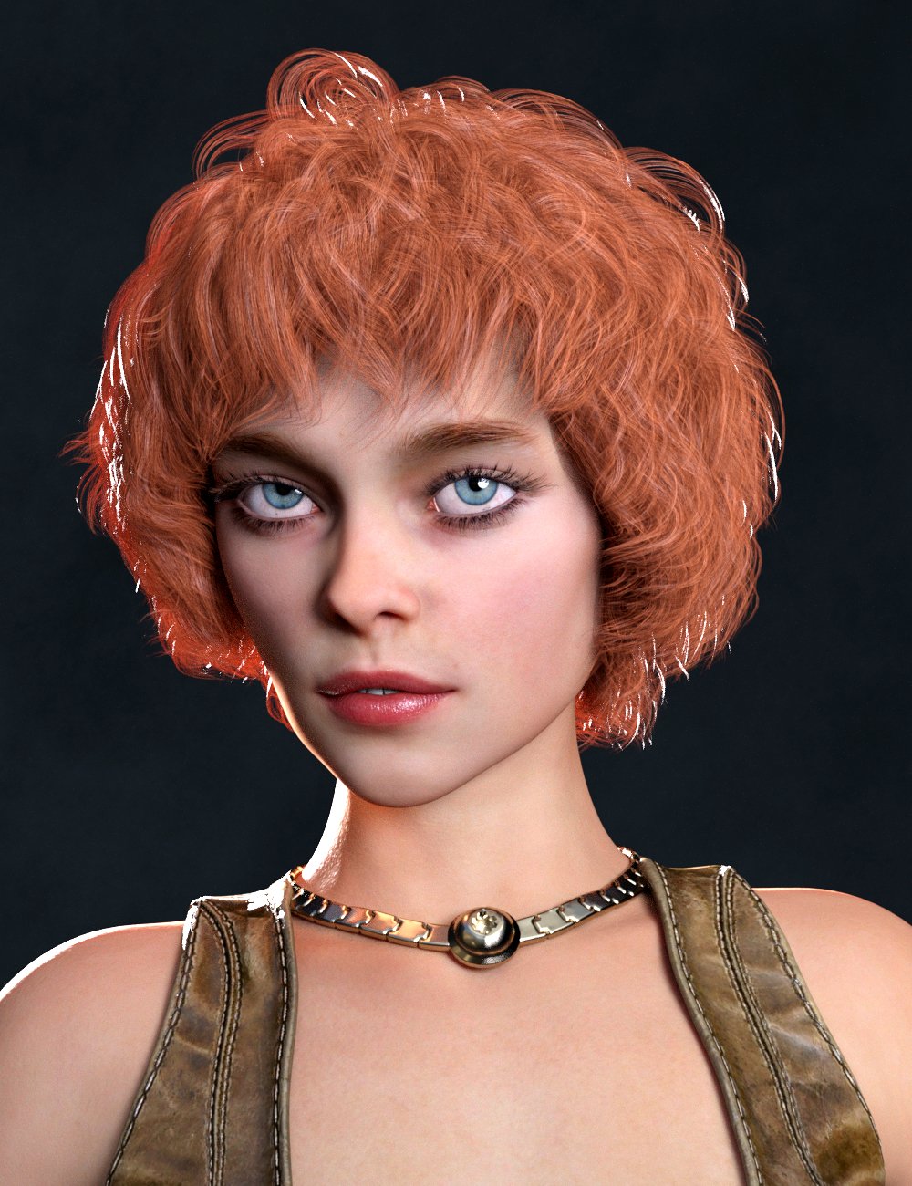 Ava Hair for Genesis 8 Females by: Vyusur, 3D Models by Daz 3D