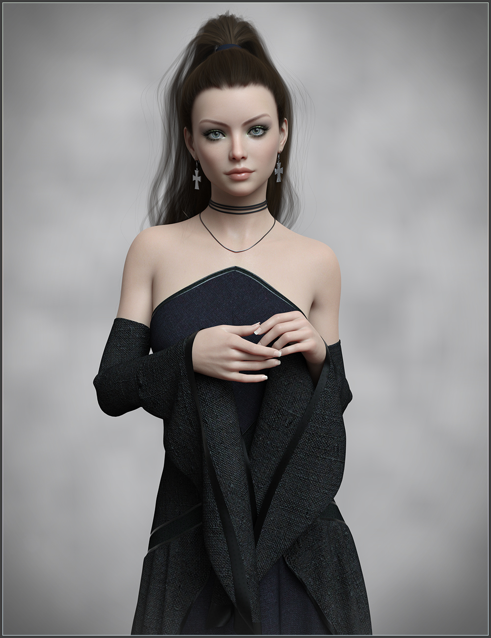 SASE Blaise for Genesis 8 Female by: SabbySeven, 3D Models by Daz 3D