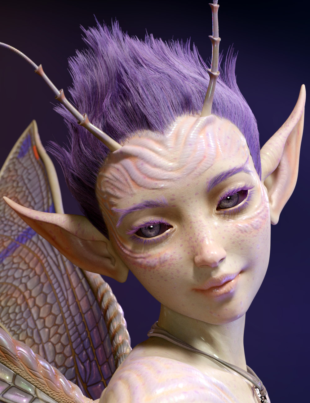 Orla Fae dForce Hair for Genesis 8 Female by: MABWillDupre, 3D Models by Daz 3D