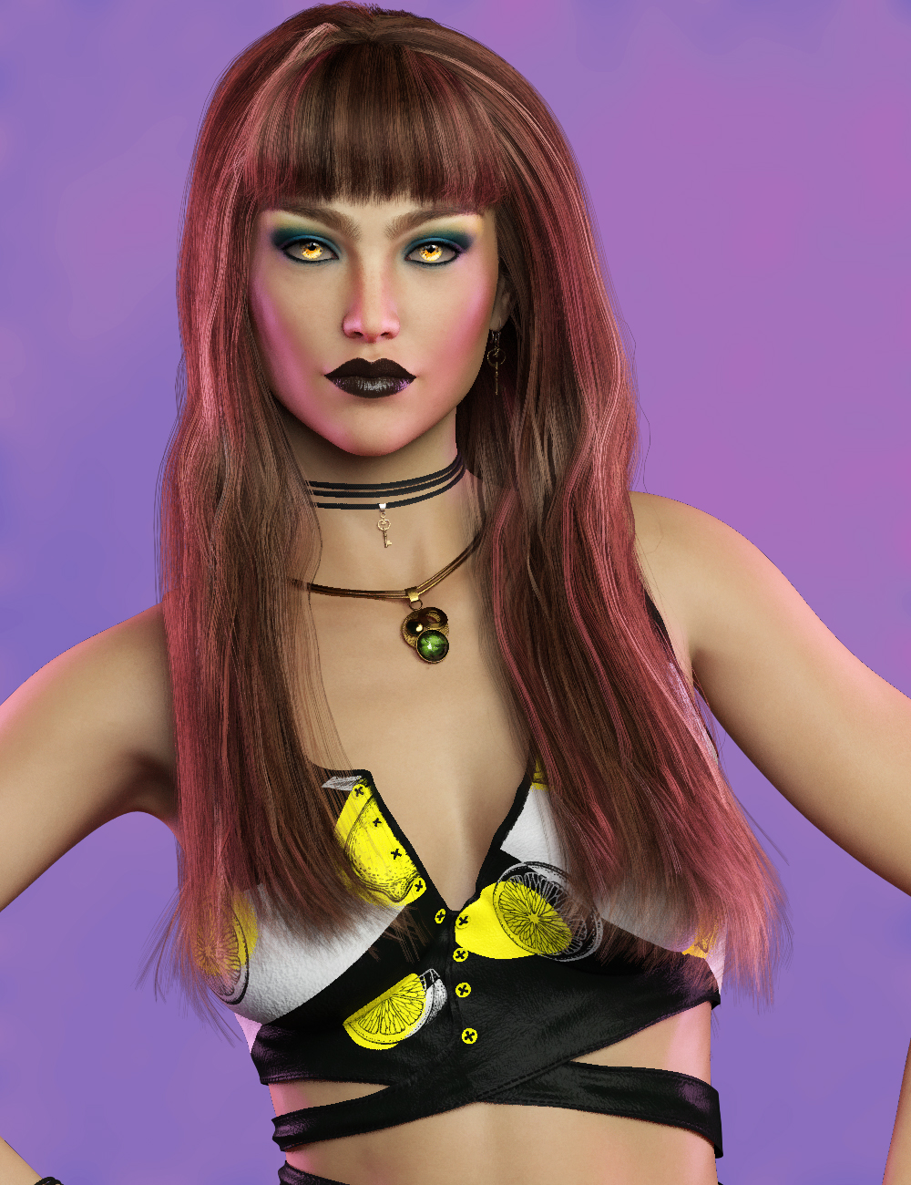 Lillia for Genesis 8 Female by: hotlilme74, 3D Models by Daz 3D