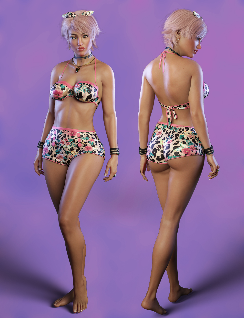 Lillia for Genesis 8 Female by: hotlilme74, 3D Models by Daz 3D
