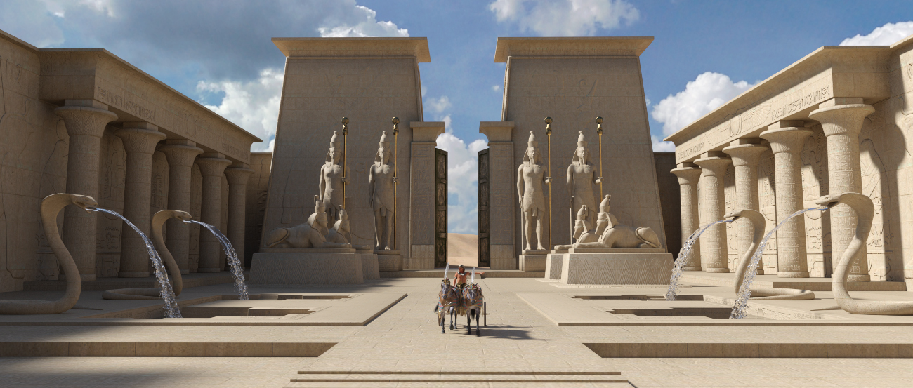 Deepsea Egyptian Ancient Temple Deepsea Egyptian Ancient Temple by: Deepsea, 3D Models by Daz 3D