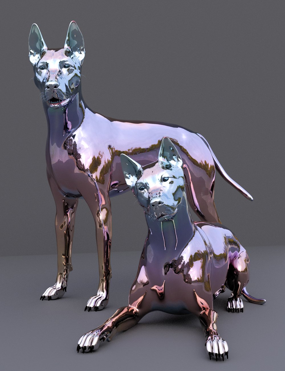 Statuary Materials for Dog 8 Statuary Materials for Dog 8 by: Khory, 3D Models by Daz 3D