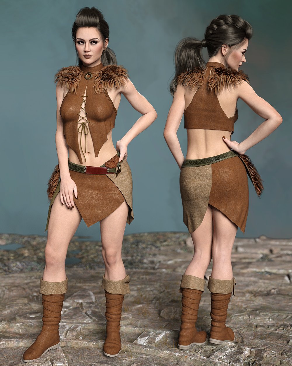 Runa for Genesis 8 Female by: TwiztedMetal, 3D Models by Daz 3D
