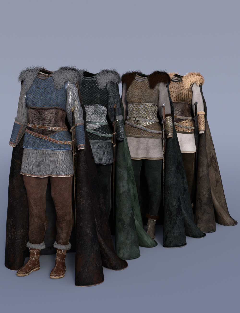 dForce Sigurd Outfit Textures by: Shox-Design, 3D Models by Daz 3D