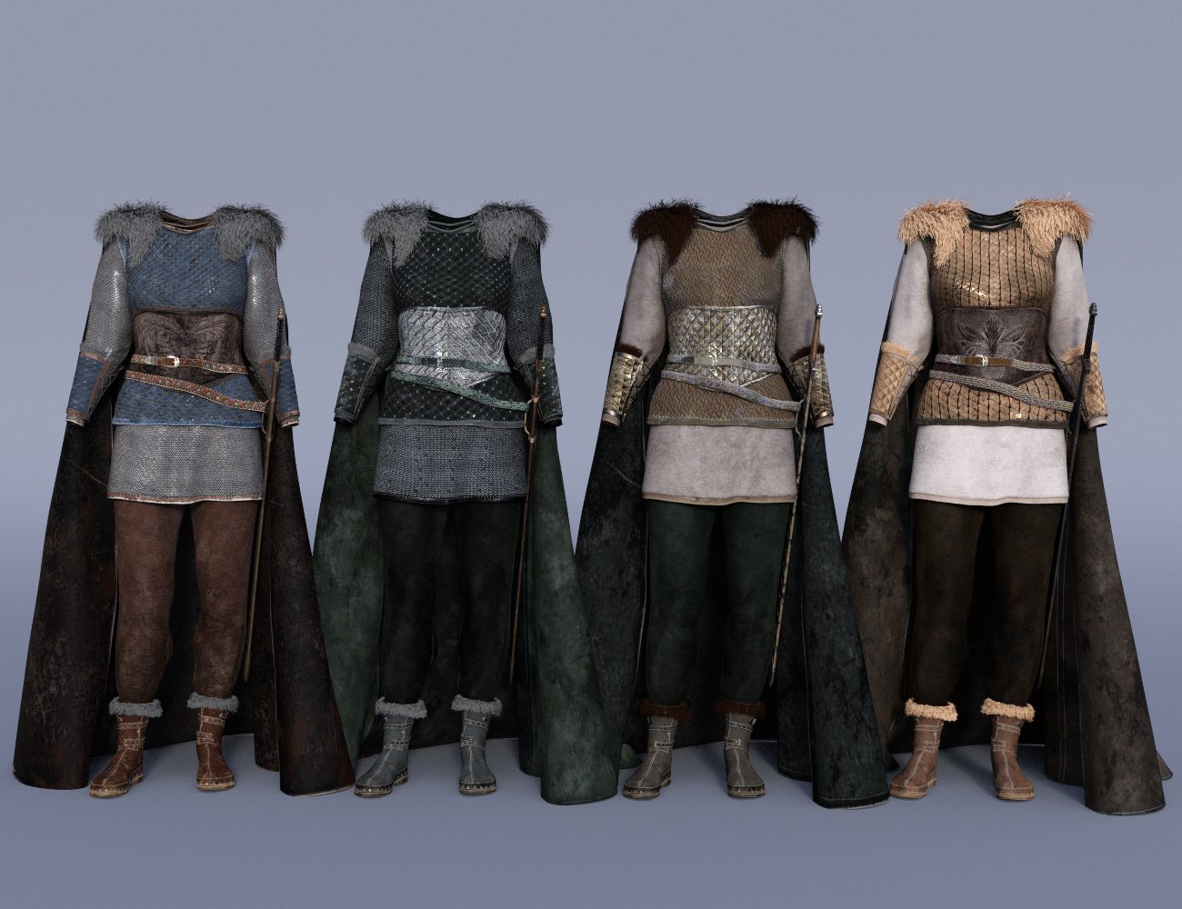 dForce Sigurd Outfit Textures by: Shox-Design, 3D Models by Daz 3D