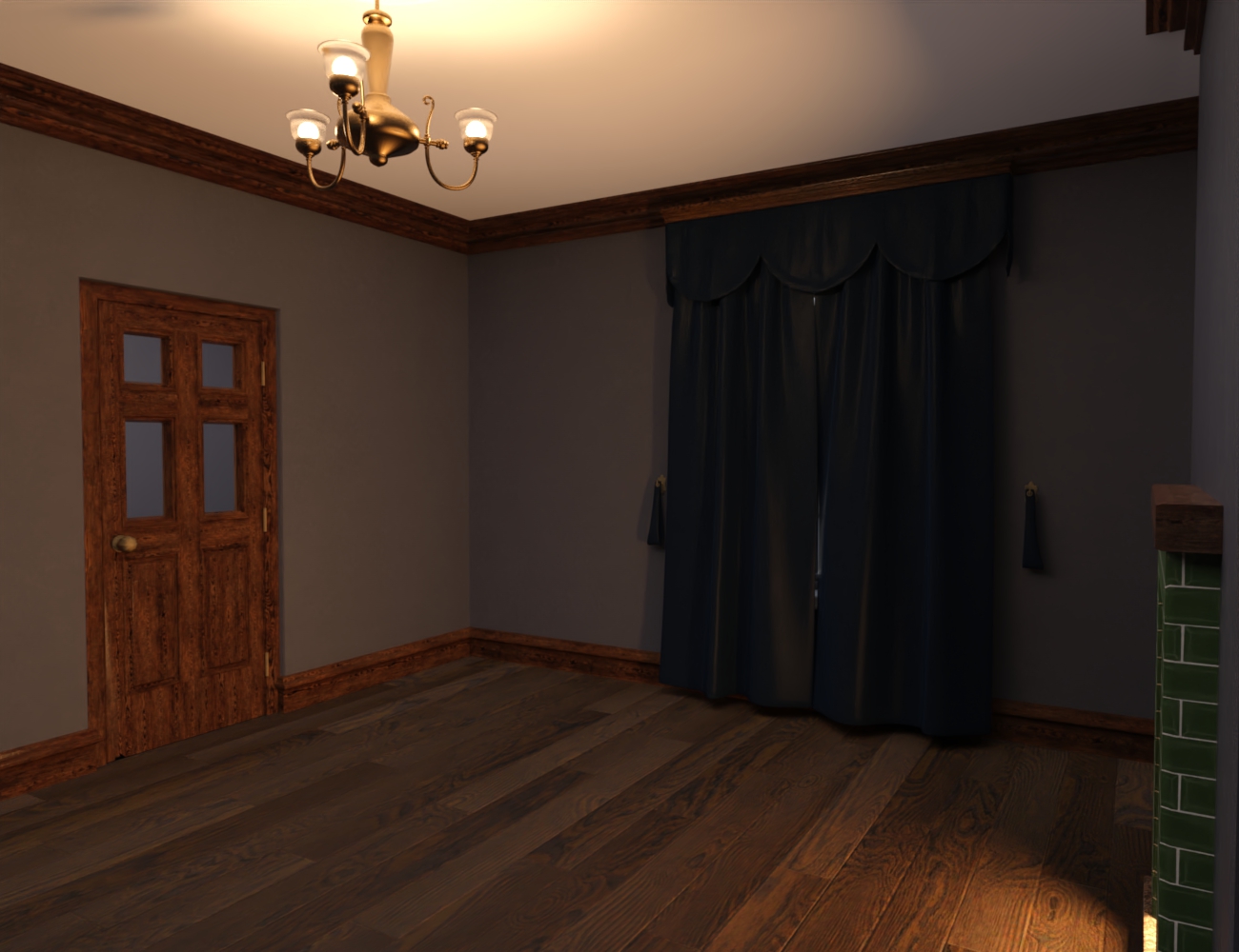 Grovebrook House Textures and Interior by: Predatron, 3D Models by Daz 3D