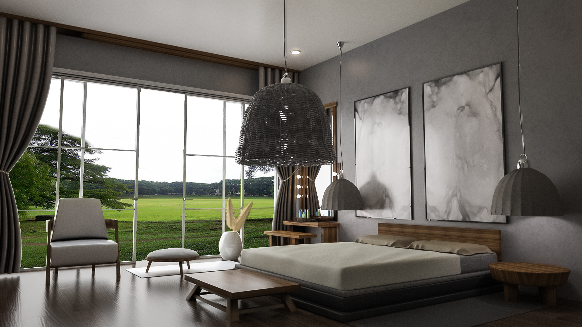 Wood Bedroom by: clacydarch3d, 3D Models by Daz 3D