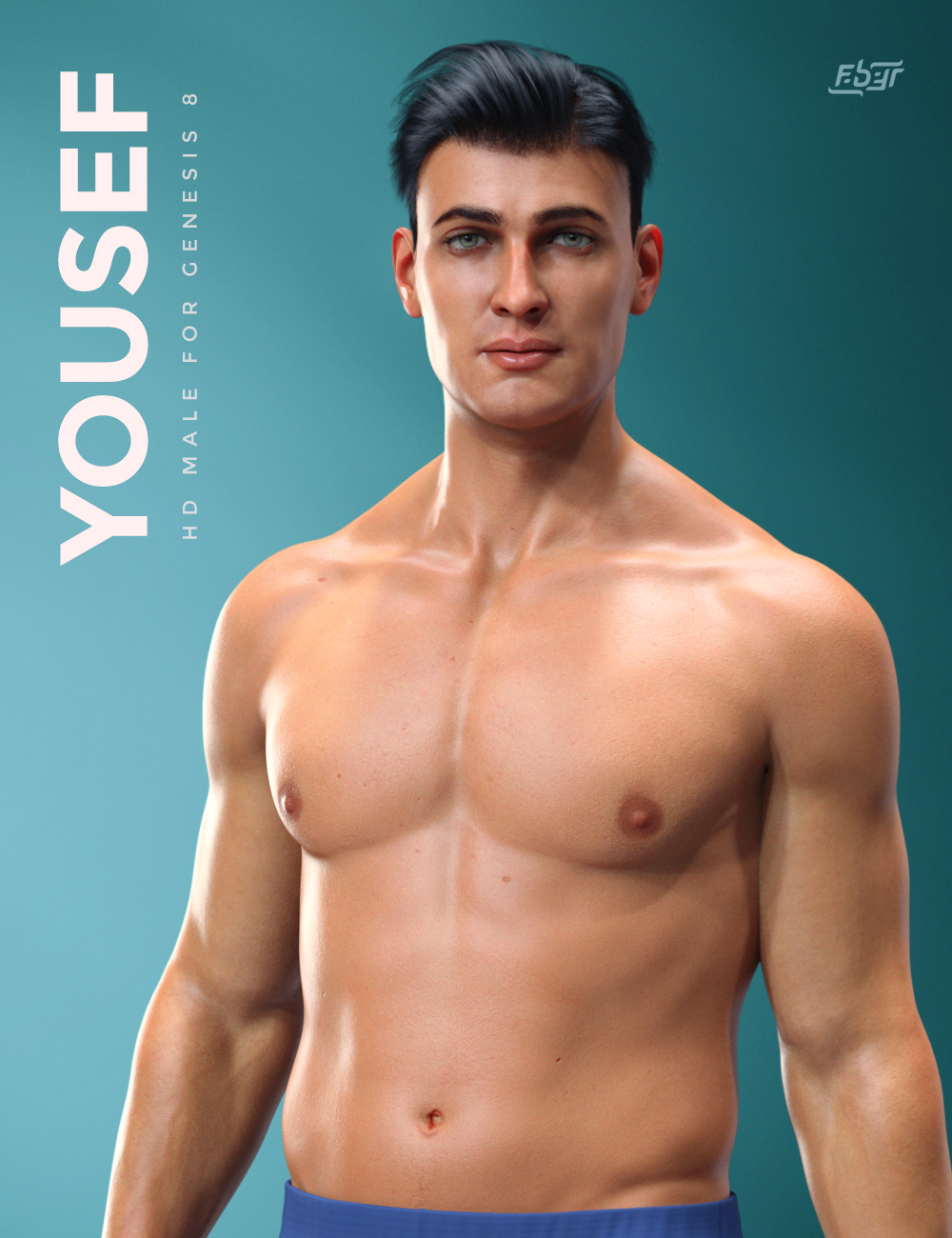 Yousef for Genesis 8 Male by: Faber Inc, 3D Models by Daz 3D