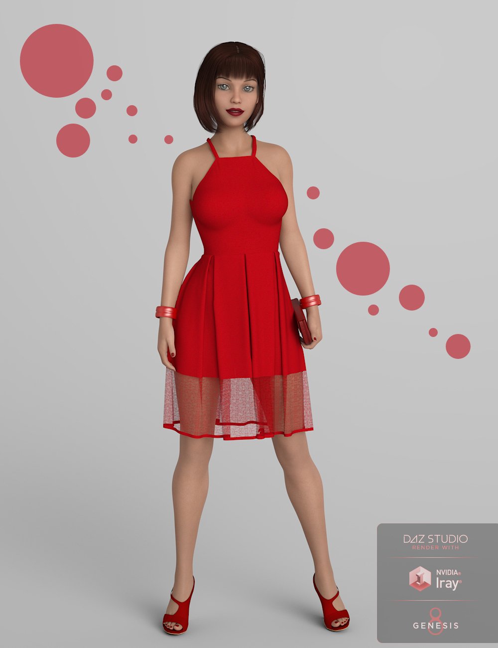 AQ Lulu for Genesis 8 Female by: Aquarius, 3D Models by Daz 3D