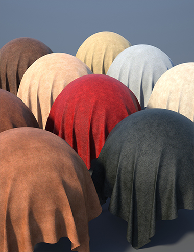 Leather Collection: Suede Leather Collection: Suede by: Dimidrol, 3D Models by Daz 3D