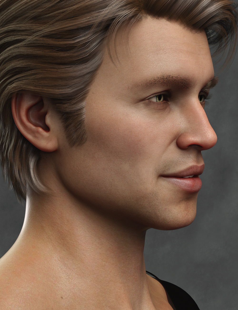 Yonni HD for Genesis 8 Male by: Emrys, 3D Models by Daz 3D
