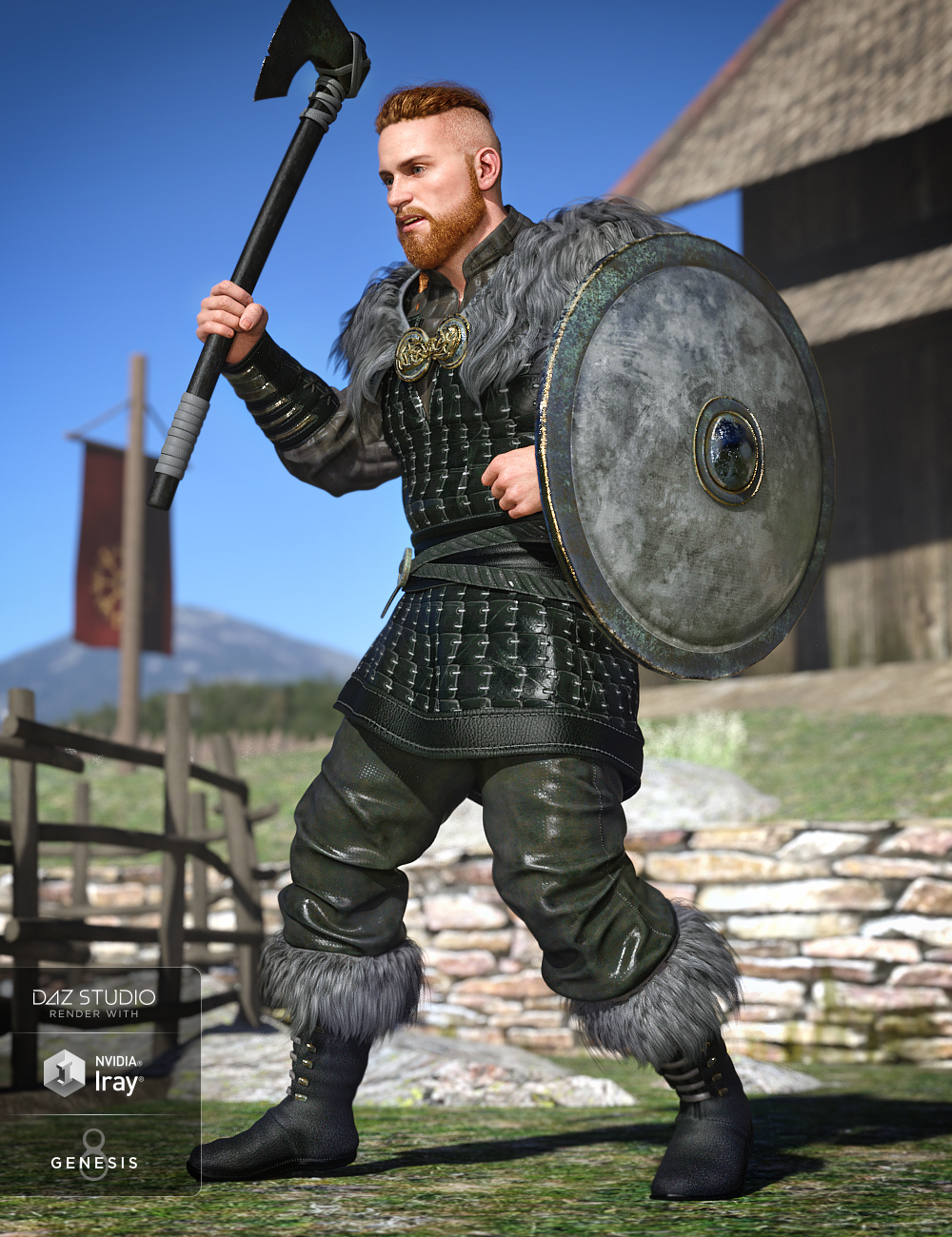 Viking Raider Outfit Textures Viking Raider Outfit Textures by: Anna Benjamin, 3D Models by Daz 3D