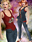 Tres Chic for Victoria 4 Elite and Aiko 4 Tres Chic for Victoria 4 Elite and Aiko 4 by: 4blueyes, 3D Models by Daz 3D